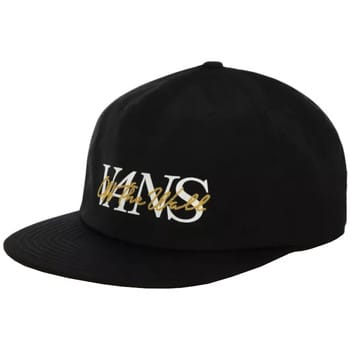 Vans On The Vans Shallow Cap VN0A4TQ2BLK, Mannen, Zwart, Pet, maat: One size