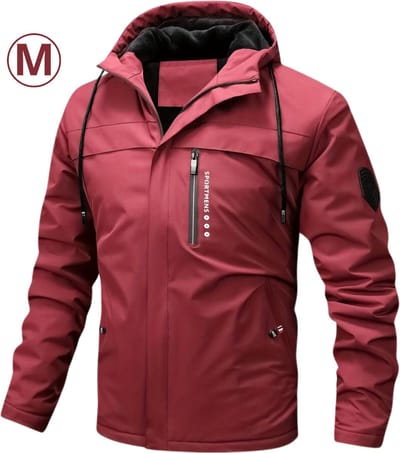 Nivard Parka Heren Winterjas - Heren - Winter - Jas - Volwassen - Rood - Maat M