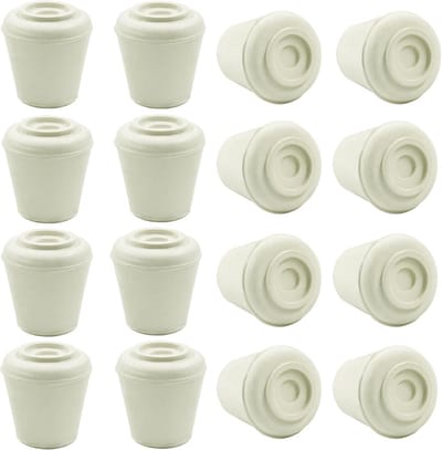 16x Ronde Stoelpootdopjes Bescherming voor Ronde Poten 11-12mm