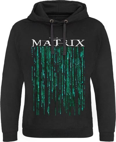 The Matrix Hoodie/trui -S- The Matrix Zwart