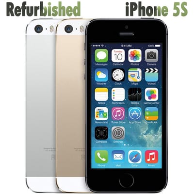 Gerenoveerde Apple Originele Apple iPhone 5S 1GB RAM 16GB/64GB ROM Mobiele Telefoon Met 1 SIM 16GB Simple Set grijze kleur