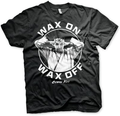 Cobra Kai Wax On Wax Off Big Tall T-shirt SP-1-CK008-H52-16