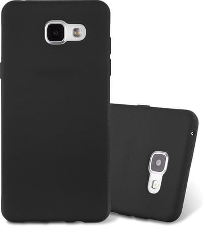 Soft Backcover Hoesje Geschikt voor: Samsung Galaxy A5 2016 - Silicone - Zwart
