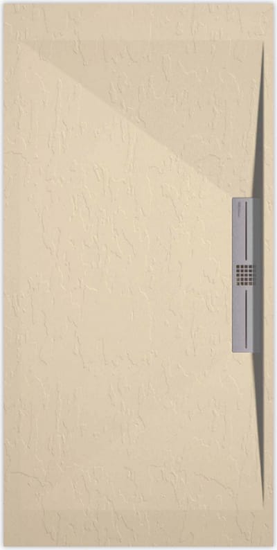 Sanifun douchebak Stone Side Cream Slate 1000 x 700 S