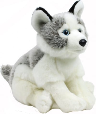WNF Husky - Knuffel - 23 cm  - 9"