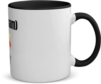 Akyol - pan met groenten koffiemok - theemok - zwart - Kok - iemand die goed kan koken - met eigen naam - leuk cadeau voor iemand die chefkok is - cadeau - kado - 350 ML inhoud