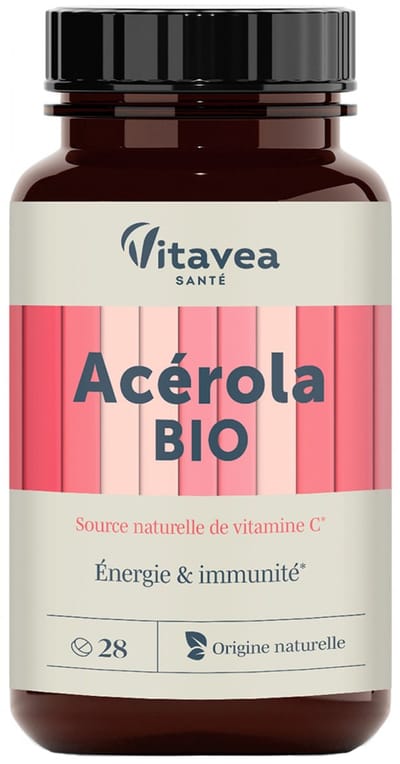 Vitavea Acerola Energie & Immuniteit Bio 28 Tabletten