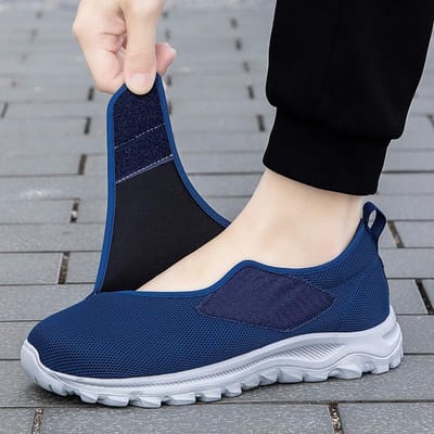 Unisex Diabetische Oedeemschoenen Dames Extra Breed Zachtzool Verstelbare Band Schoenen Herenschoenen Gezwollen Voeten Herstel na Operatie 40 beige