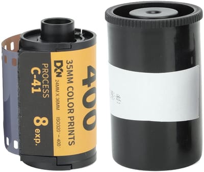 ONF3 - Kleurennegatieffilm - Camerakleurenfilm - Hoge resolutie - 35 mm - ISO 320-400 - Geschikt voor 135 camera's - 8 vel