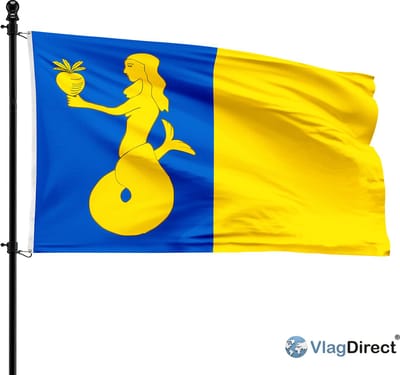 Waasmunsterse vlag - Gemeente Waasmunster vlag - 90 x 150 cm.
