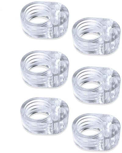 Muurbescherming voor deurklinken 6-pack
