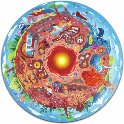 Ondergrondse wereld puzzel