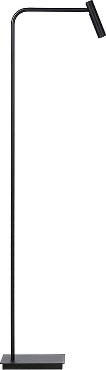 Atmooz - Vloerlamp Pomery - zwart - Staande Lamp - Stalamp - Woonkamer - Hoogte 146cm - Metaal
