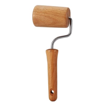 Dailygoods- Deegroller Houten - uitgebalanceerd - Voor Koekjes/Pizza