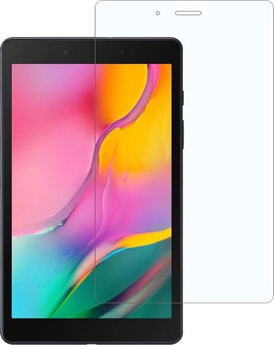 LuxeBass Tempered screenprotector geschikt voor Samsung Galaxy Tab A 8.0 (2019) - glas scherm - bescherming