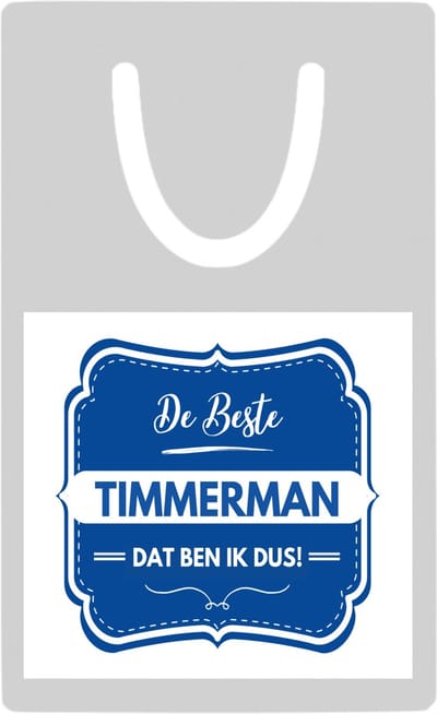 Hacebo® - De beste timmerman metalen boekenlegger- Timmerman - een timmerman - werk - afscheidscadeau - verjaardagscadeau Bladwijzer boekenleggers - 7.6 cm x 5cm
