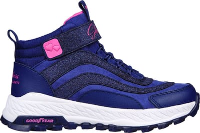 Skechers Fuse Tread - Wild Adventure Meisjes Sneakers - Donkerblauw - Maat 28