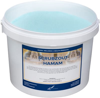 Scrubzout Hamam - 1 KG - Hydraterende Lichaamsscrub
