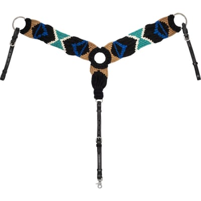 Kruis halsband voor paard van mohair Pool's