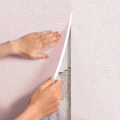 Isolatiebehang Zelfklevend - XPE Schuim - Muur Decoratie - Waterdicht Vochtbestendig - 50 cm x 10 m - Roze