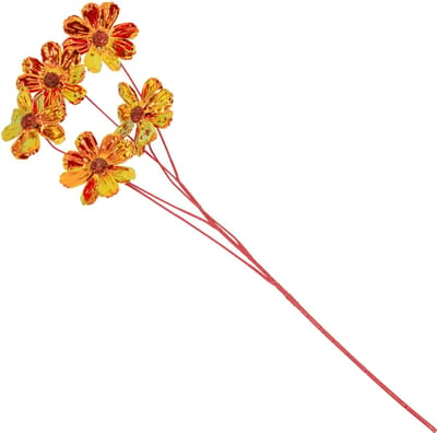 HomeBound by KY | Kunstbloem holo rood/oranje | Kunstbloem