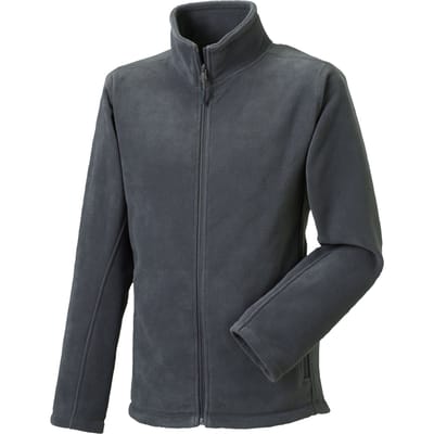 Russell Heren fleecejas met volledige rits (Konvooi Grijs)