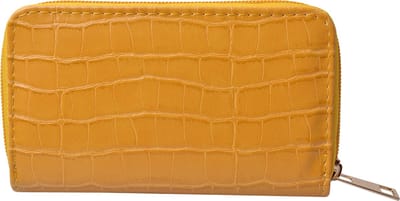 Juleeze Portemonnee 19x9 cm Geel Polyurethaan