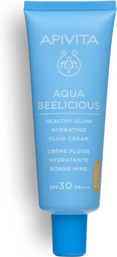 Apivita Face Care Dagcrème Aqua Beelicious Healthy Glow Hydrating Fluid Cream SPF30 40ml