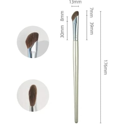 1 stuks Neuscontourkwast Neuscontourkwast Schuin Make-up Smeercontourkwast Schaduw Schuin Make-up Kwasten L