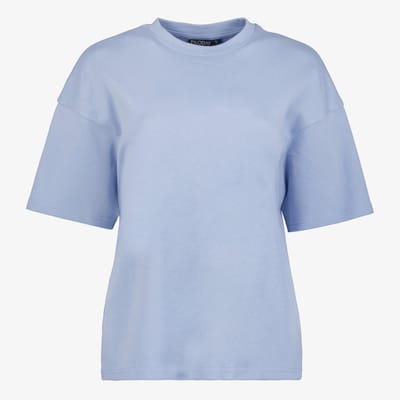 TwoDay dames T-shirt blauw - Maat XL