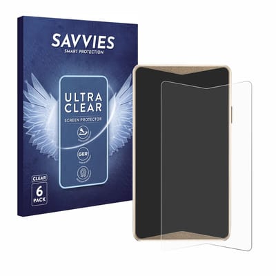 Savvies - Screenprotector voor ELLIPAL Titan 2.0 Cold Wallet - Folie Beschermfolie transparant 6 Stuks