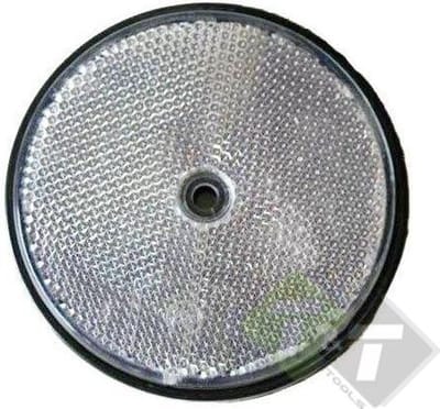 Reflector Wit rond, 60mm, E3 keurmerk