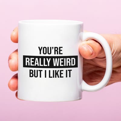 Ditverzinjeniet.nl Mok You're really weird but I like it