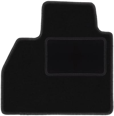 Chauffeursmat zwart voor: Mercedes Citan Kombivan (2012-)