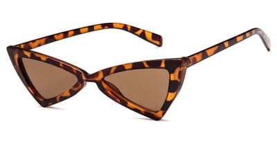 Cat Eye Zonnebril Triangle Leopard