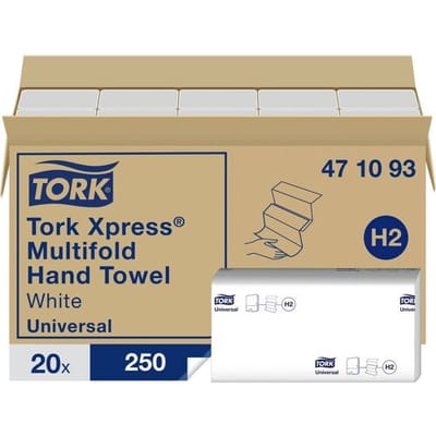 TORK 471093 Papieren handdoeken Wit 20 stuk(s)
