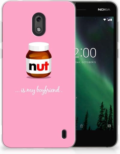 Nokia 2 Siliconen Case Nut Boyfriend