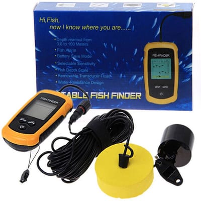Portable Sonar Sensor Fish Finder Fishfinder 100m