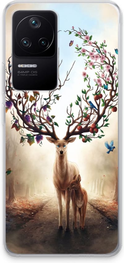 Case Company® - Hoesje geschikt voor Xiaomi Poco F4 hoesje - Seasons Change - Soft Cover Telefoonhoesje - Bescherming aan alle Kanten en Schermrand