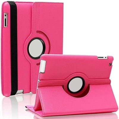 Hoesje geschikt voor iPad 9.7 4/3/2e generatie Draaibaar Standaard 360 Graden Cover Case
