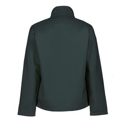 Regatta - Heren Ablaze Printable Softshell Jas (Donkergrijs met Zwart)