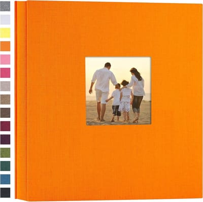 Linnen Hardcover Fotoalbum voor 1000 Foto's - Grote Capaciteit voor Familie en Herinneringen
