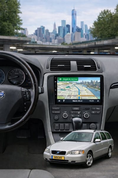 ADIVOX T1 9 inch geschikt voor Volvo S60/V70/XC70 2000-2009 CarPlay/Auto/Wifi/GPS/DSP/DAB+