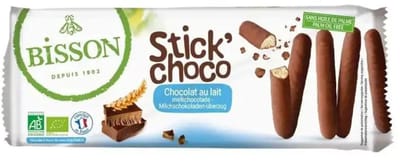 Bisson Stick choco bio 130 gram