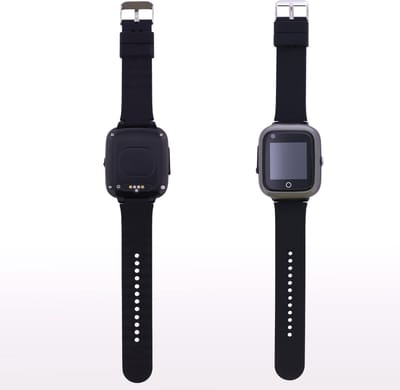 Wuzzi Alert Watch Indi platinagrijs - alarmhorloge - sportief - straalwaterdicht