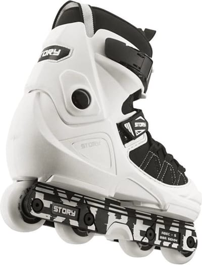 Story aggressive Inline Skates White Black