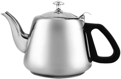 OmGoods - Dailygoody Waterkoker - Duurzaam - 1.5 Liter - Met Filter - Elegante Theepot - Ideaal voor Koffie en Thee - Glanzend Roestvrij Staal