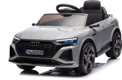 Audi SQ8 e-tron 12V Kinderauto Grijs