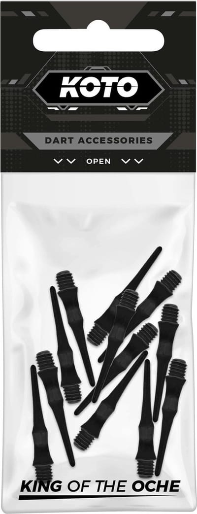 KOTO Soft Tip Dart Points Black