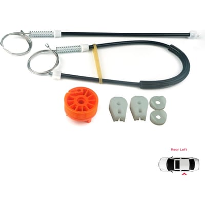 BWR679 Raammechanisme Reparatieset Achter Links voor Peugeot 307 3B 2003-2009 2-Deurs Cabriolet 922393